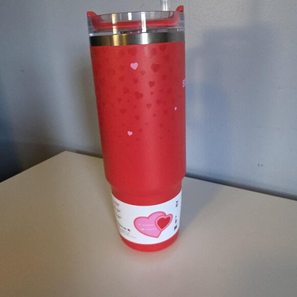 NWT Stanley Quencher H2.0 Tumbler 30 OZ Red Heart Edition (#2) - Picture 3 of 8